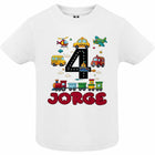 Camiseta personalizada años sobre ruedas