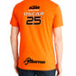 Camiseta personalizada KTM