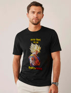 Camiseta personalizada papá super sayan