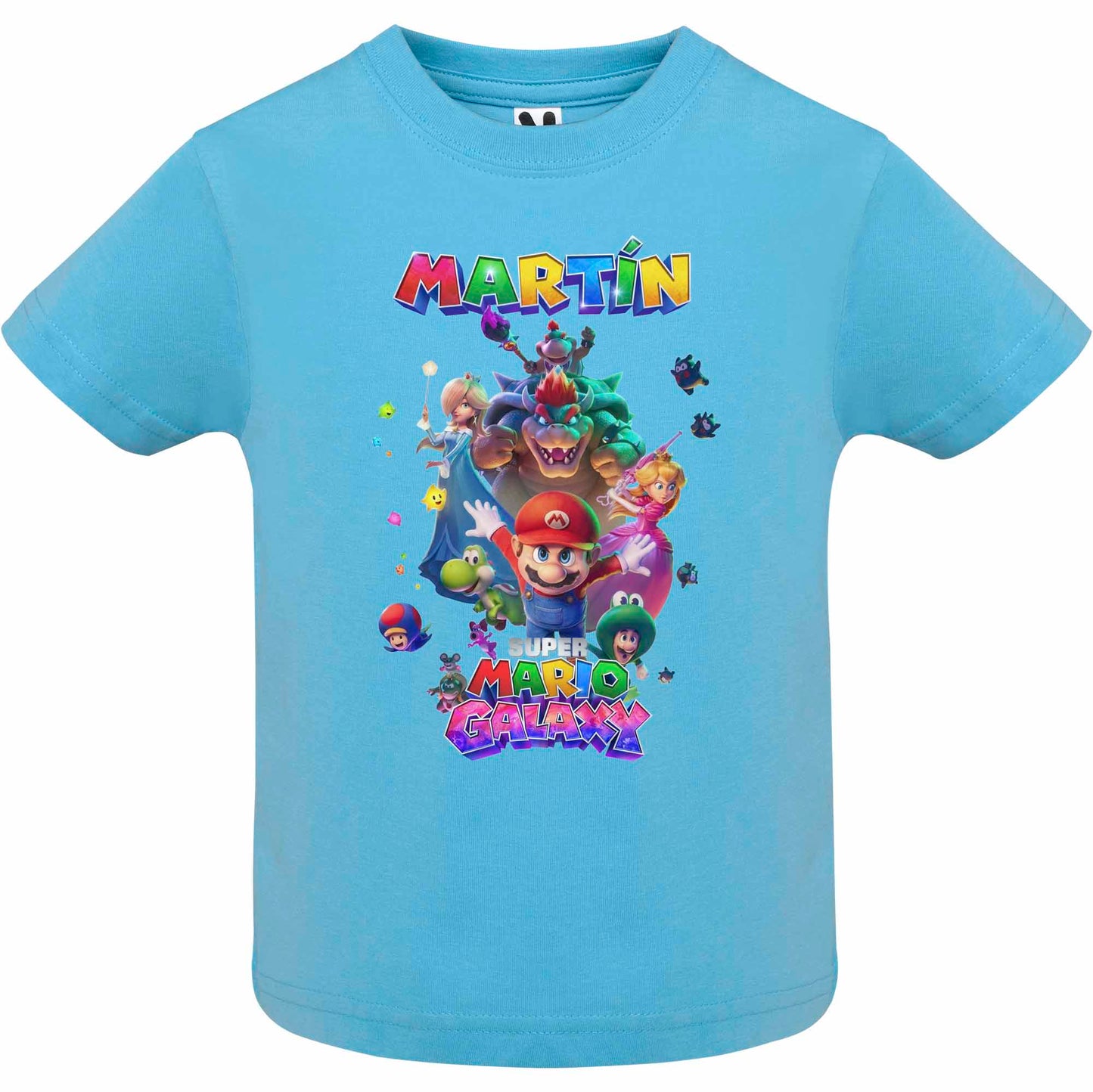 Camiseta personalizada Super Mario Galaxy