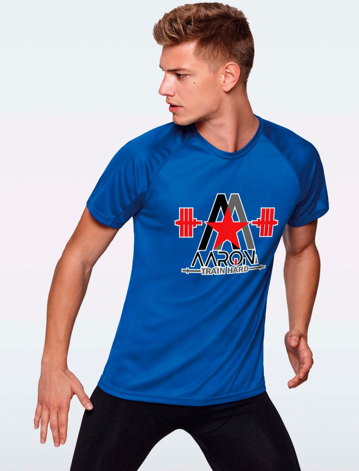 Camiseta mangas cortas TRAIN HARD