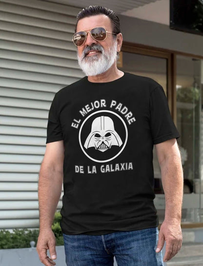 Camiseta personalizada El mejor papá de la galaxia