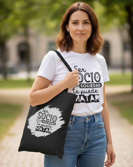 Camiseta perdonalizada Ser socio de esta sociedad