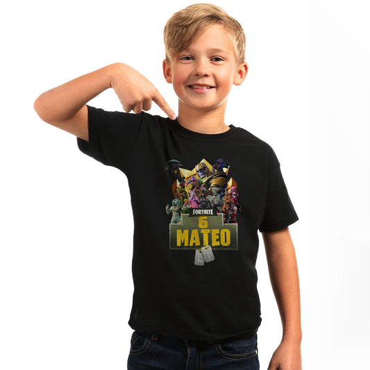 Camiseta personalizada Fortnite