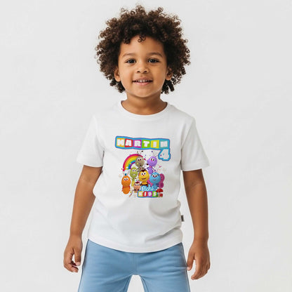 Camiseta cumpleaños Bichi kids