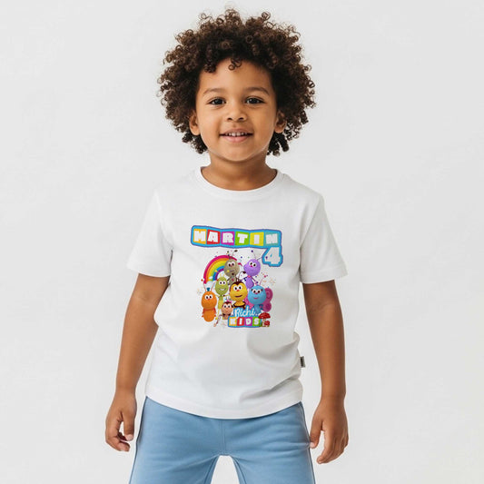 Camiseta cumpleaños Bichi kids