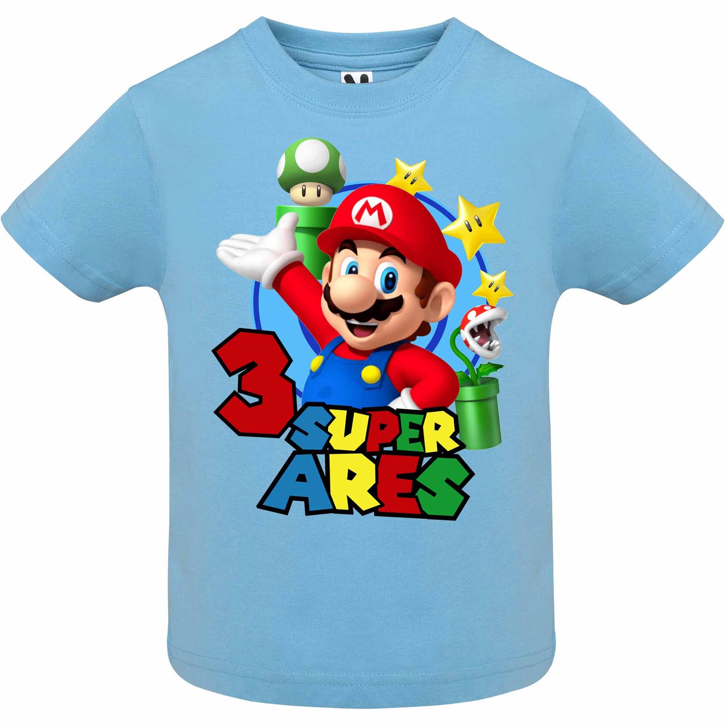 Camiseta personalizada Super Mario Fans