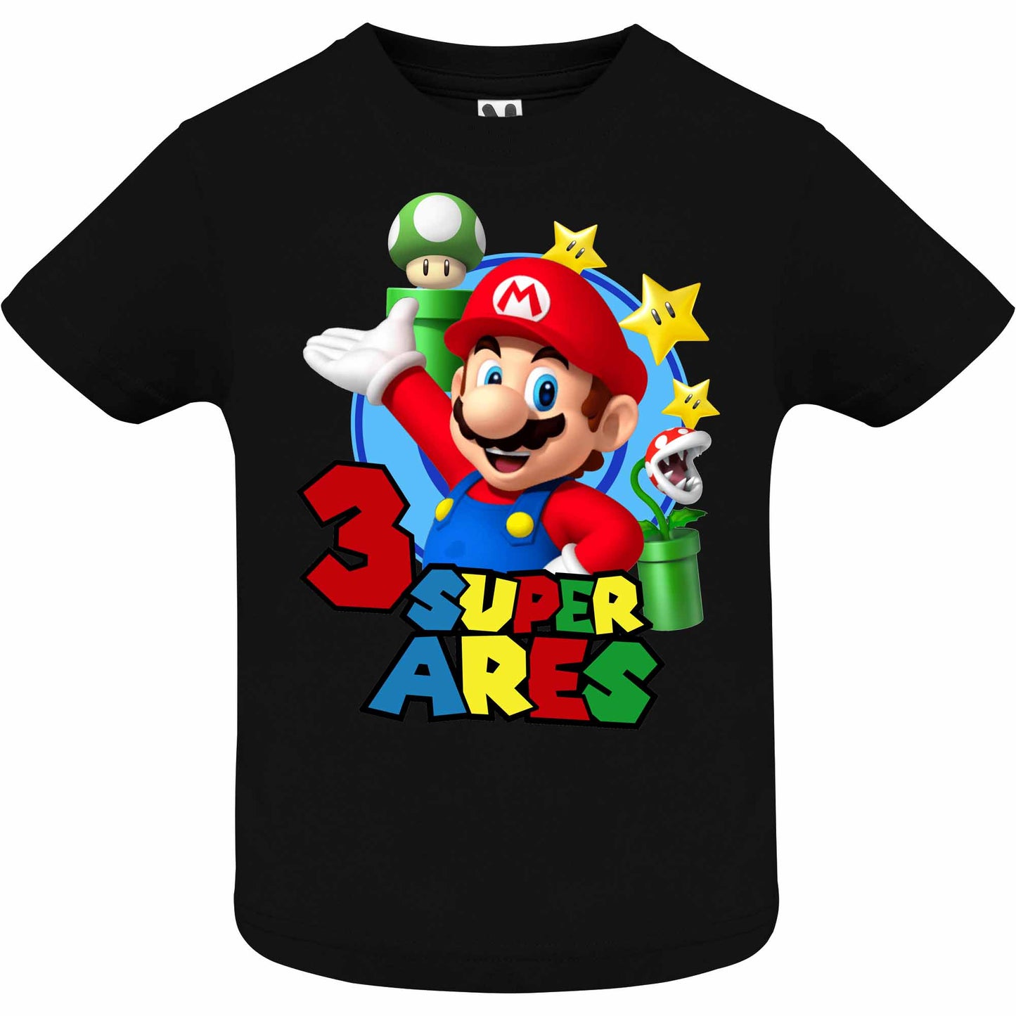 Camiseta personalizada Super Mario Fans