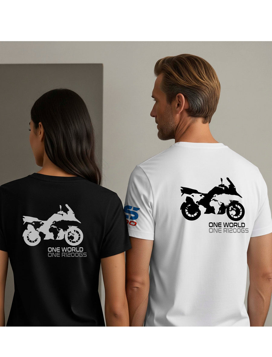 Camiseta BMW one world personalizada