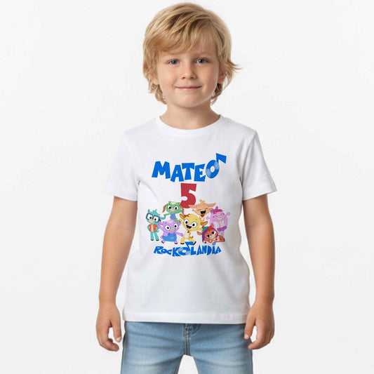 Camiseta ROCKOLANDIA personalizada