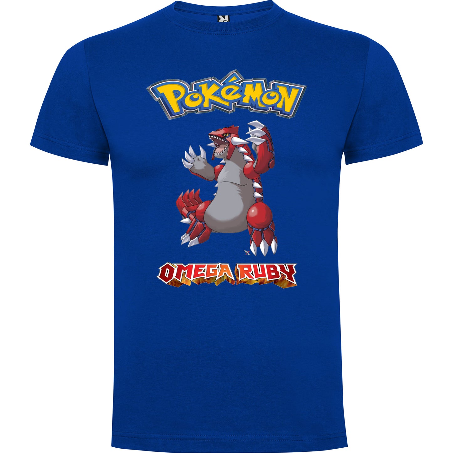 Camiseta personalizada Pokemon Omega Ruby