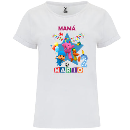 Camiseta personalizada Pocoyo cumpleaños