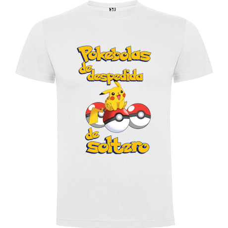 Camiseta despedida de soltero pokemon