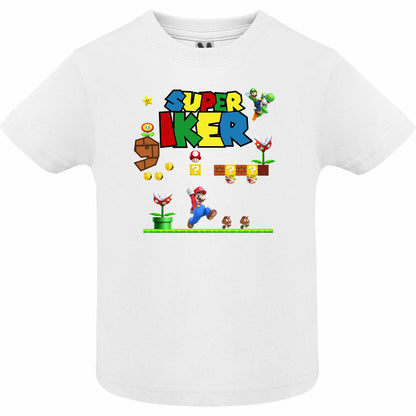 Camiseta Super Mario aventura personalizada