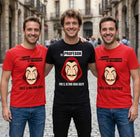 Camiseta despedida de soltero La casa de Papel