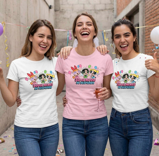 Camiseta personalizada Super Nenas