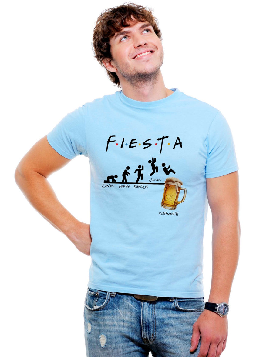 Camiseta personalizada unisex Fiesta