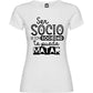 Camiseta perdonalizada Ser socio de esta sociedad