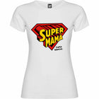 Camiseta personalizada Super Mamá comic