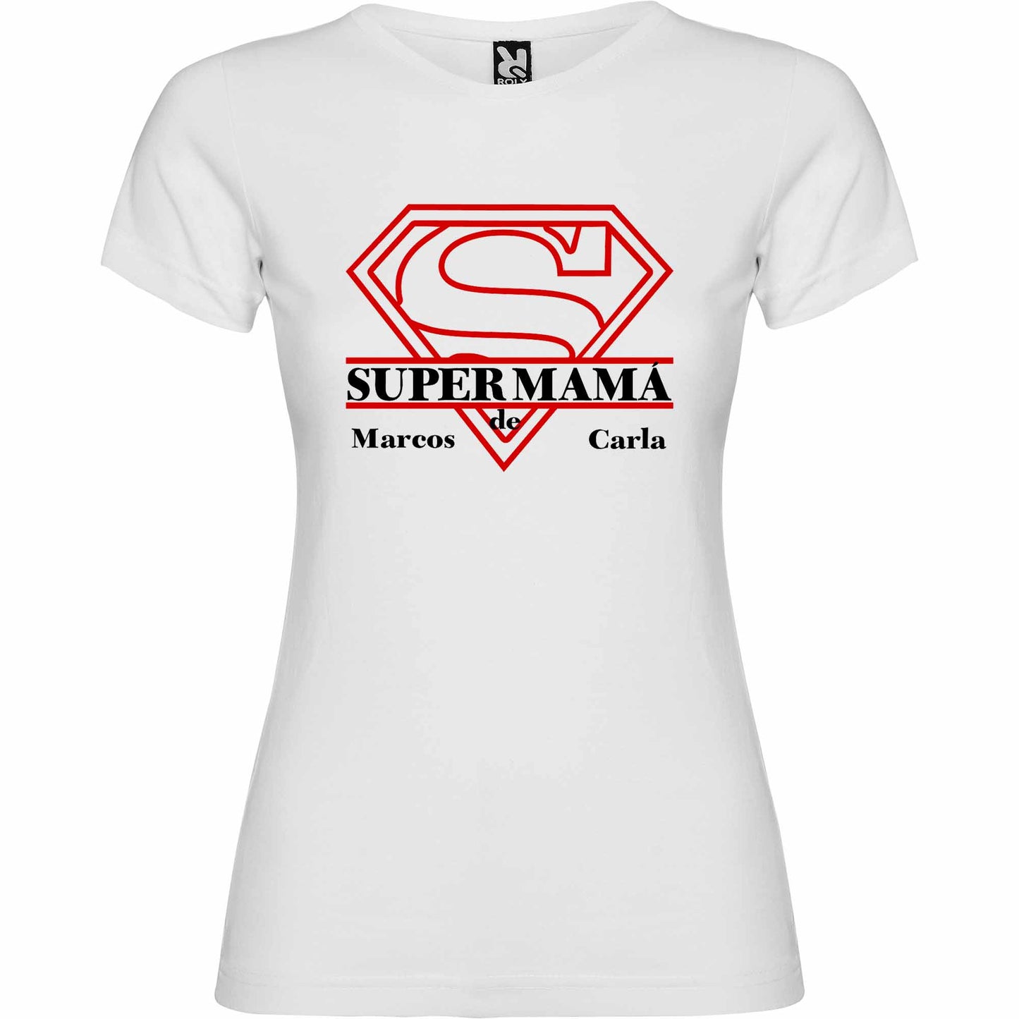 Camiseta personalizada Super Mamá