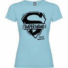 Camiseta personalizada Super Mamá un color
