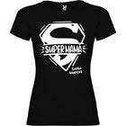 Camiseta personalizada Super Mamá un color