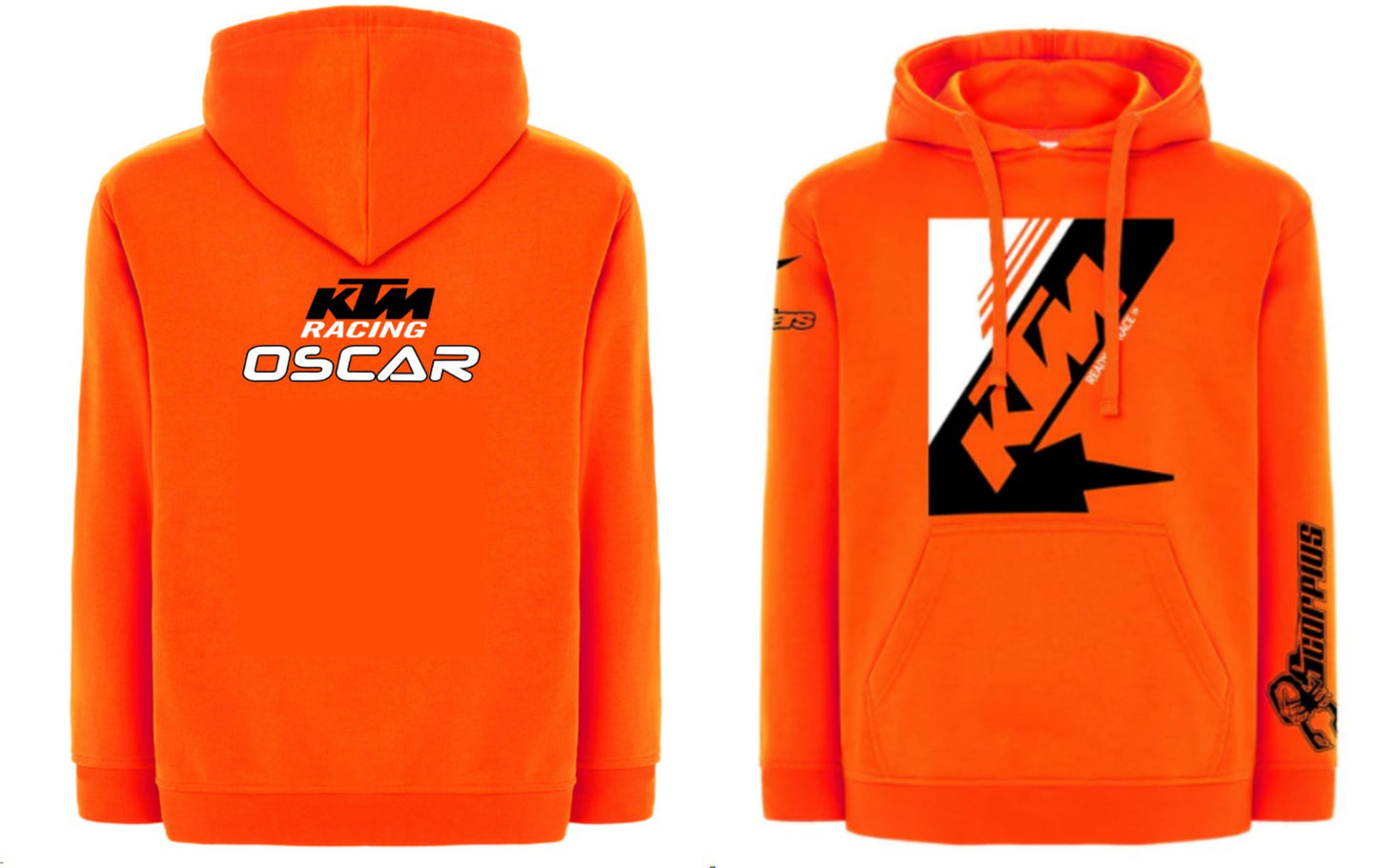 Sudadera ktm personalizada con nombre