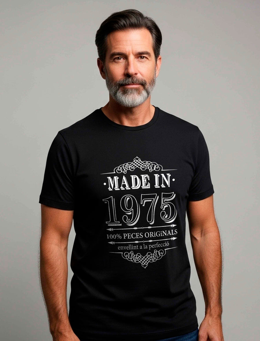 Camiseta personalizada 1975