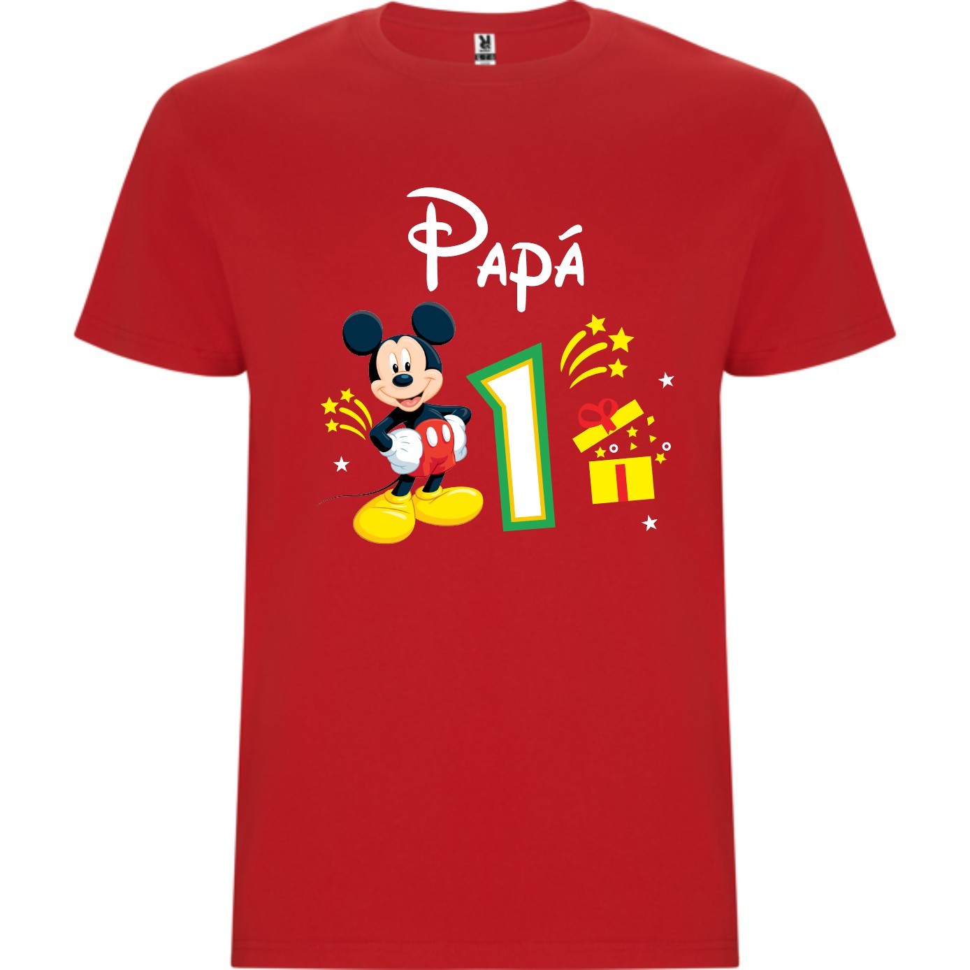 Camisetas Mickey cumple 1