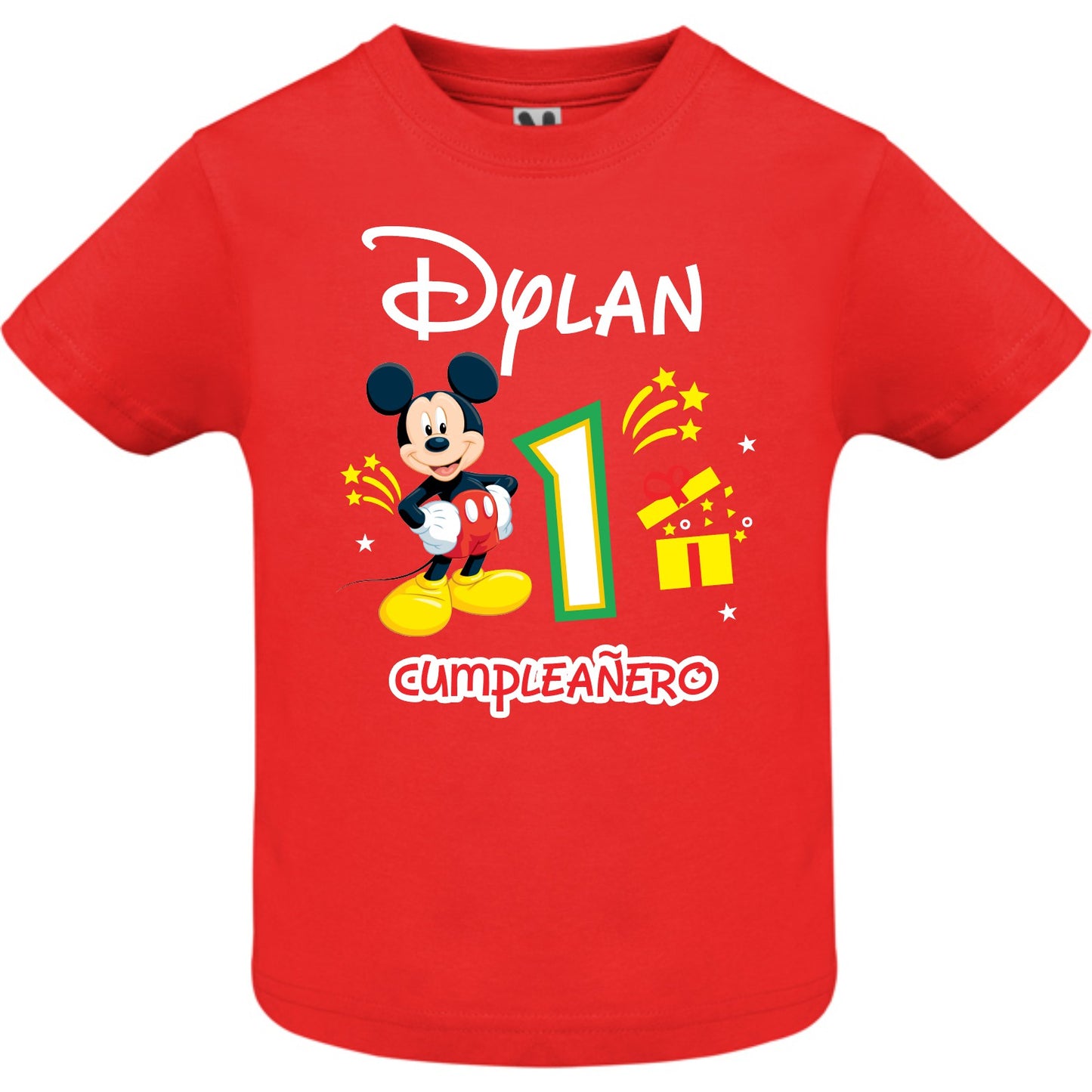 Camisetas Mickey cumple 1