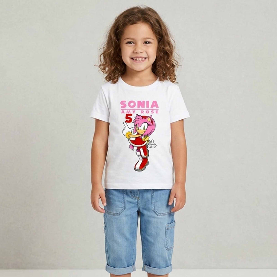 Camiseta personalizada Amy rose