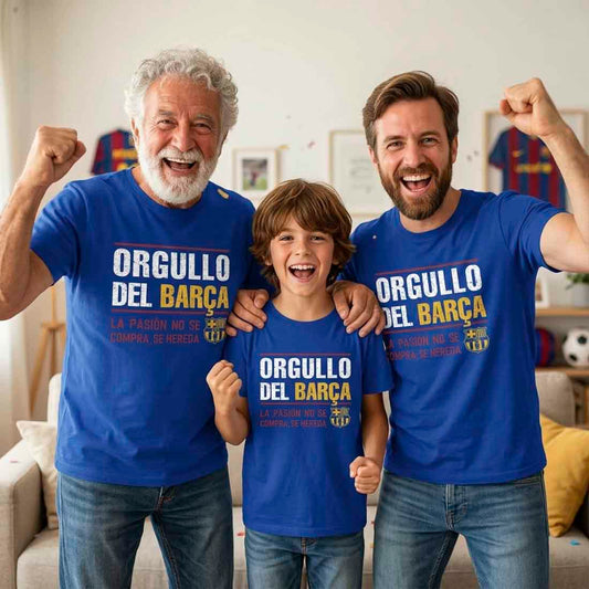 Camiseta ORGULLO DEL BARÇA personalizada