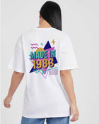 Camiseta personalizada oversize MADE IN Edición Retro 80s