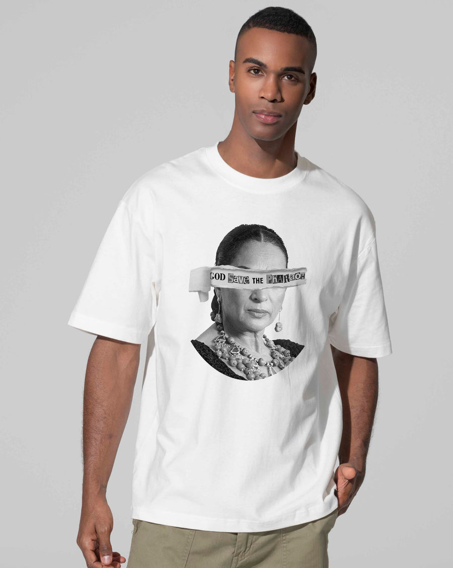 Camiseta oversize unisex La Faraona personalizada