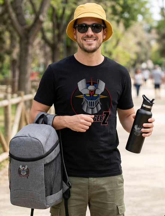 Pack MazingerZ camiseta mochila y botella