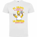 Camiseta personalizada Padel y cerveza