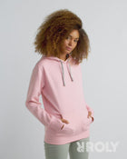 Sudadera Urban capucha bicolor mujer