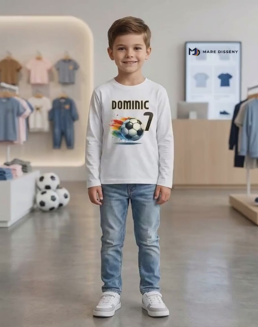 camiseta personalizada futbol