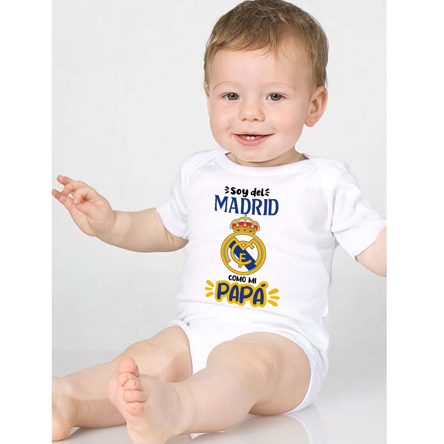 Body soy del Real Madrid personalizado