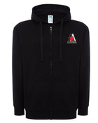 Sudadera con cremallera unisex aqui no se baila