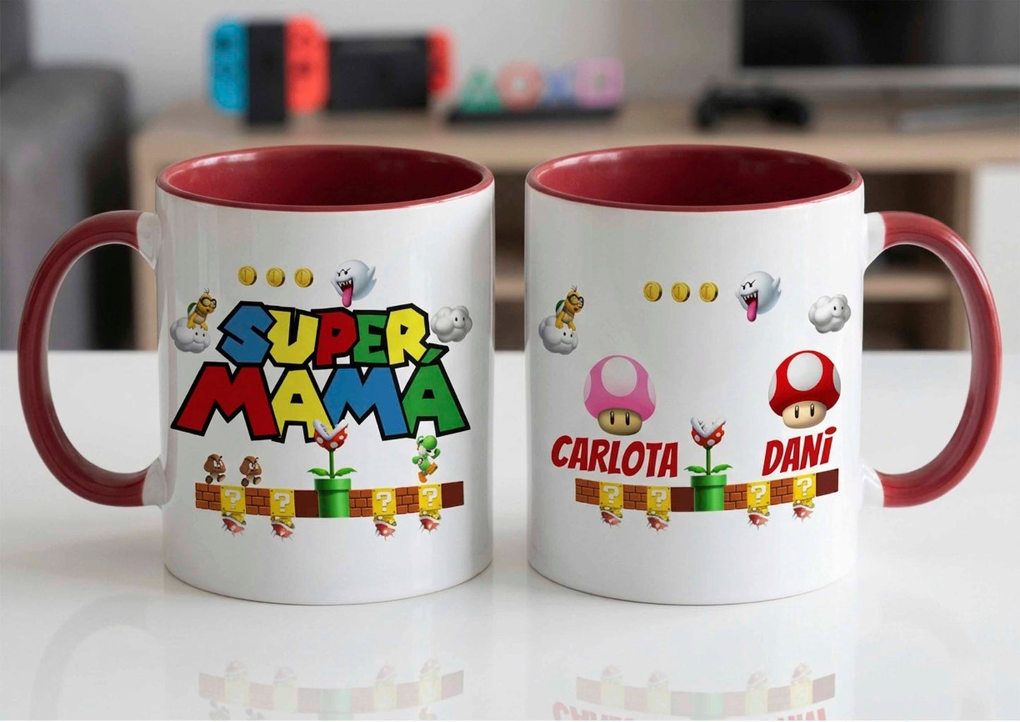 Taza personalizada Super mamá
