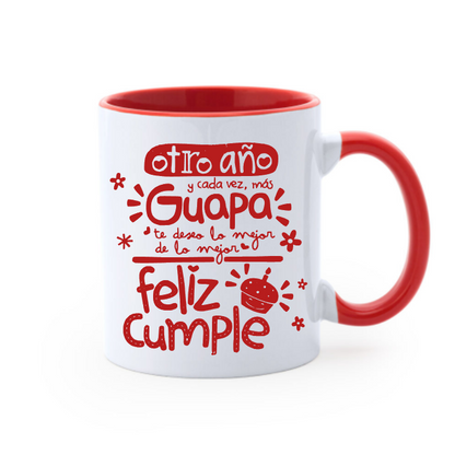 Taza personalizada feliz cumple