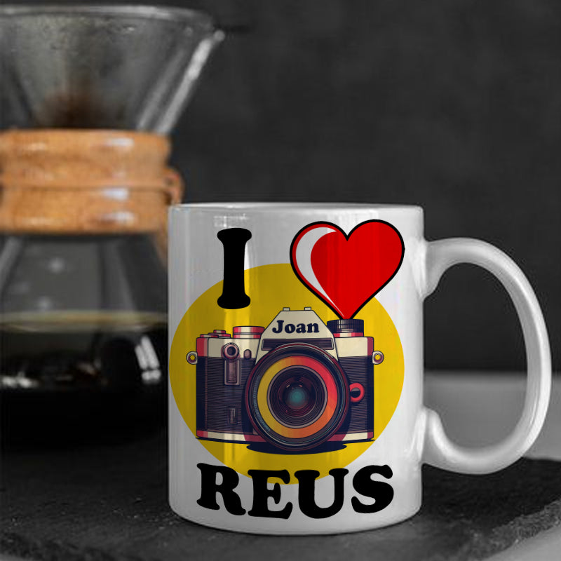 Taza personalizada I LOVE REUS