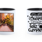 Taza personalizada feliz cumple