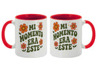 Taza personalizada mi momento era éste