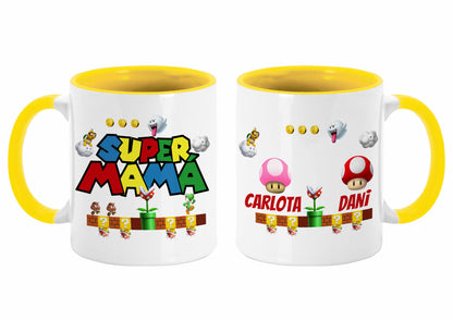 Taza personalizada Super mamá
