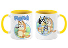 Taza personalizada familia Bluey