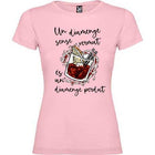 Camiseta personalizada mujer Un diuminge sense vermut