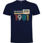 Camiseta personalizada Vintage 1981