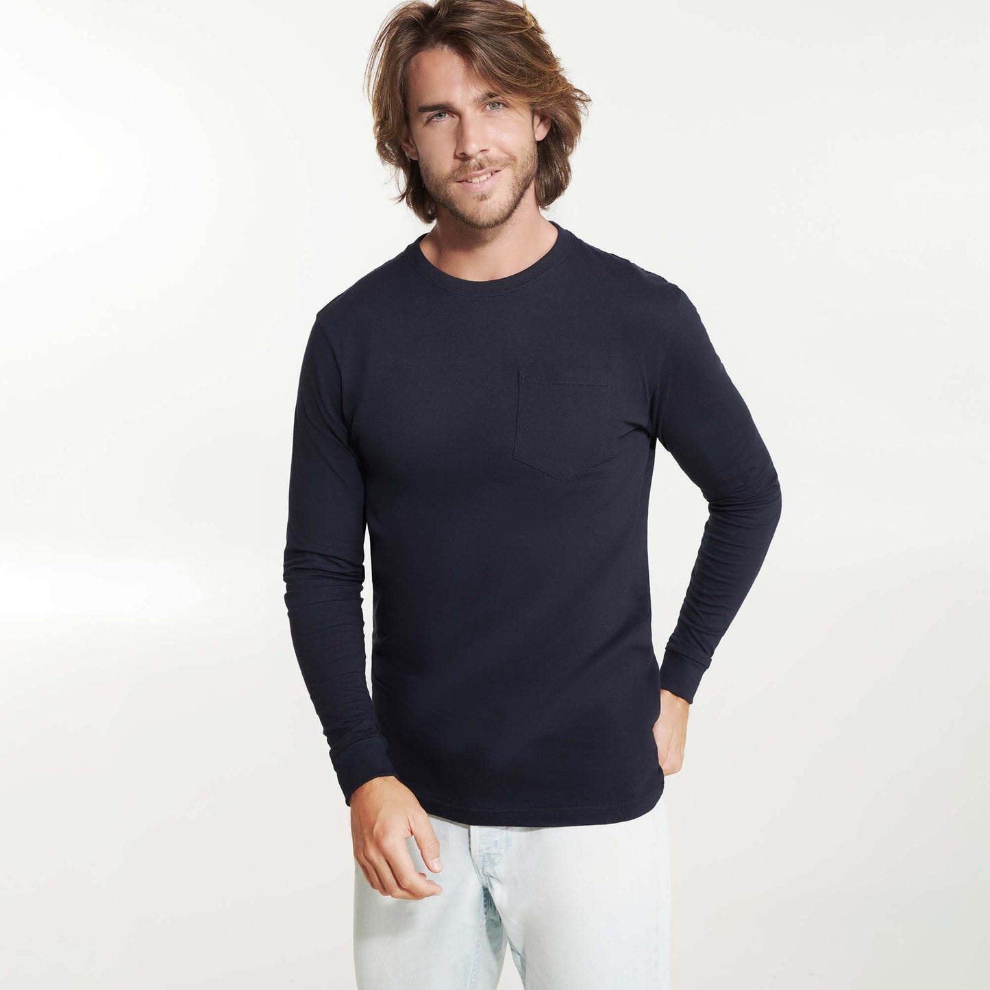 Camiseta mangas largas de hombre